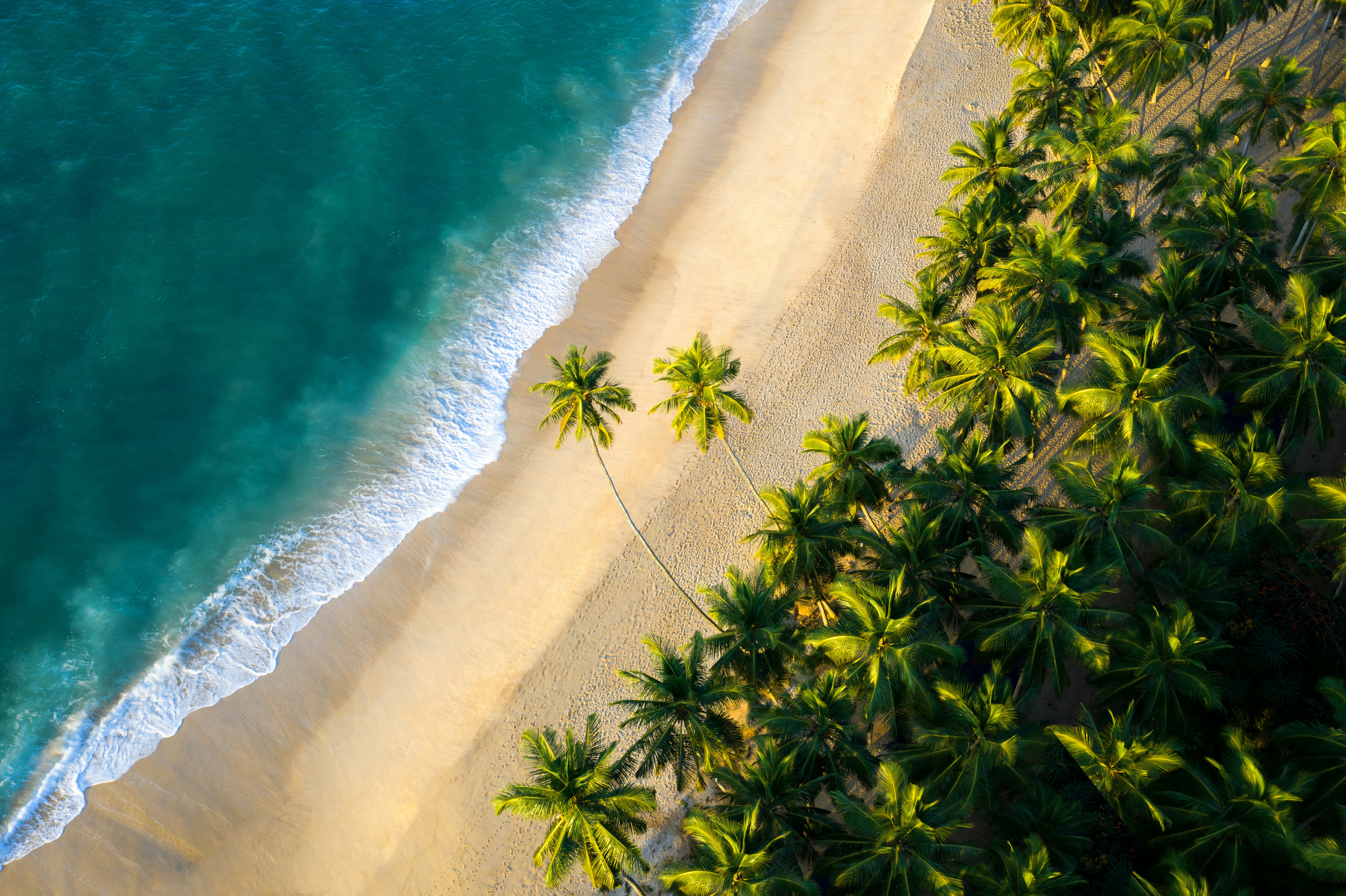 Golden beach